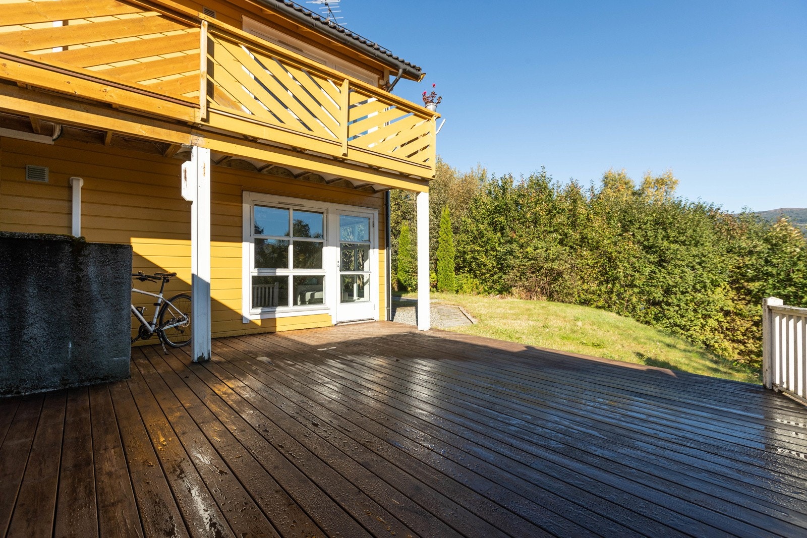 Stor terrasse Galleribilde