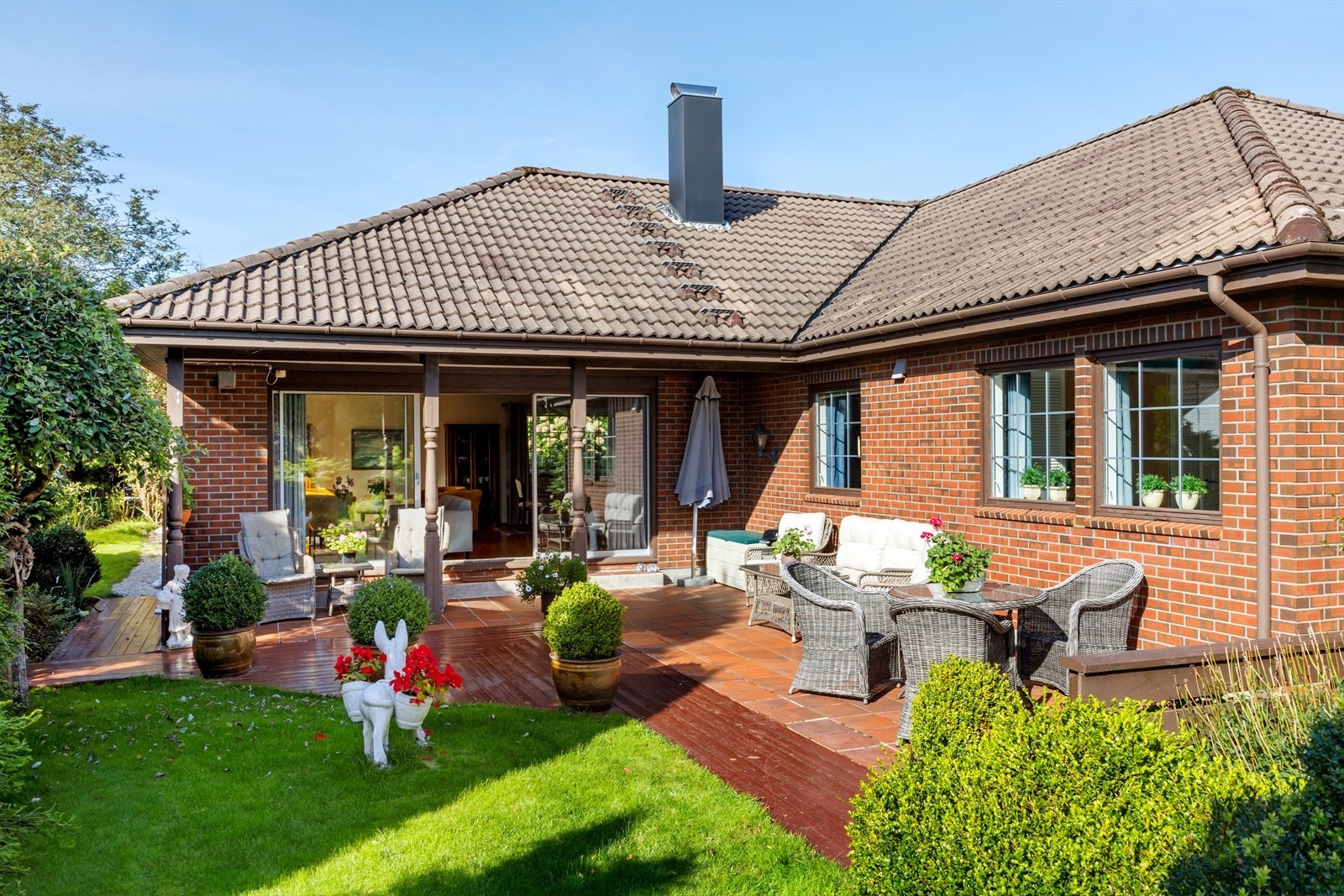 Fint opparbeidet tomt. Galleribilde