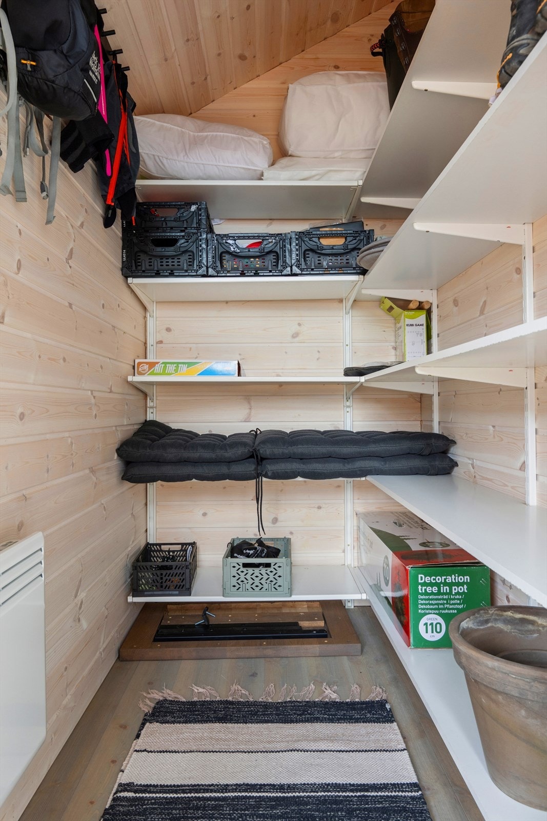 Bod tilknyttet hytta med utvendig adkomst. Galleribilde