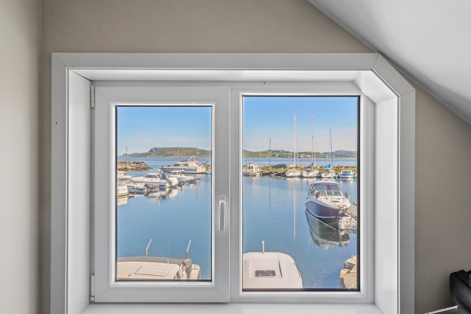 Utsikt fra loftet. Galleribilde