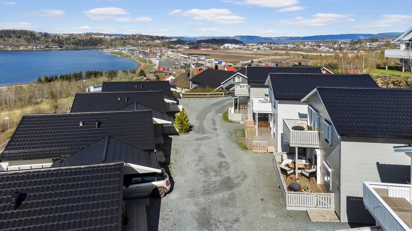 Dronefoto Galleribilde