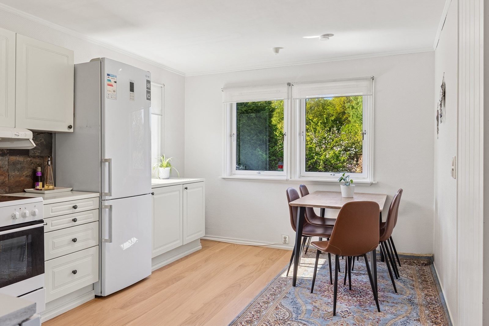 Plass til spisekrok på kjøkkenet også. Galleribilde