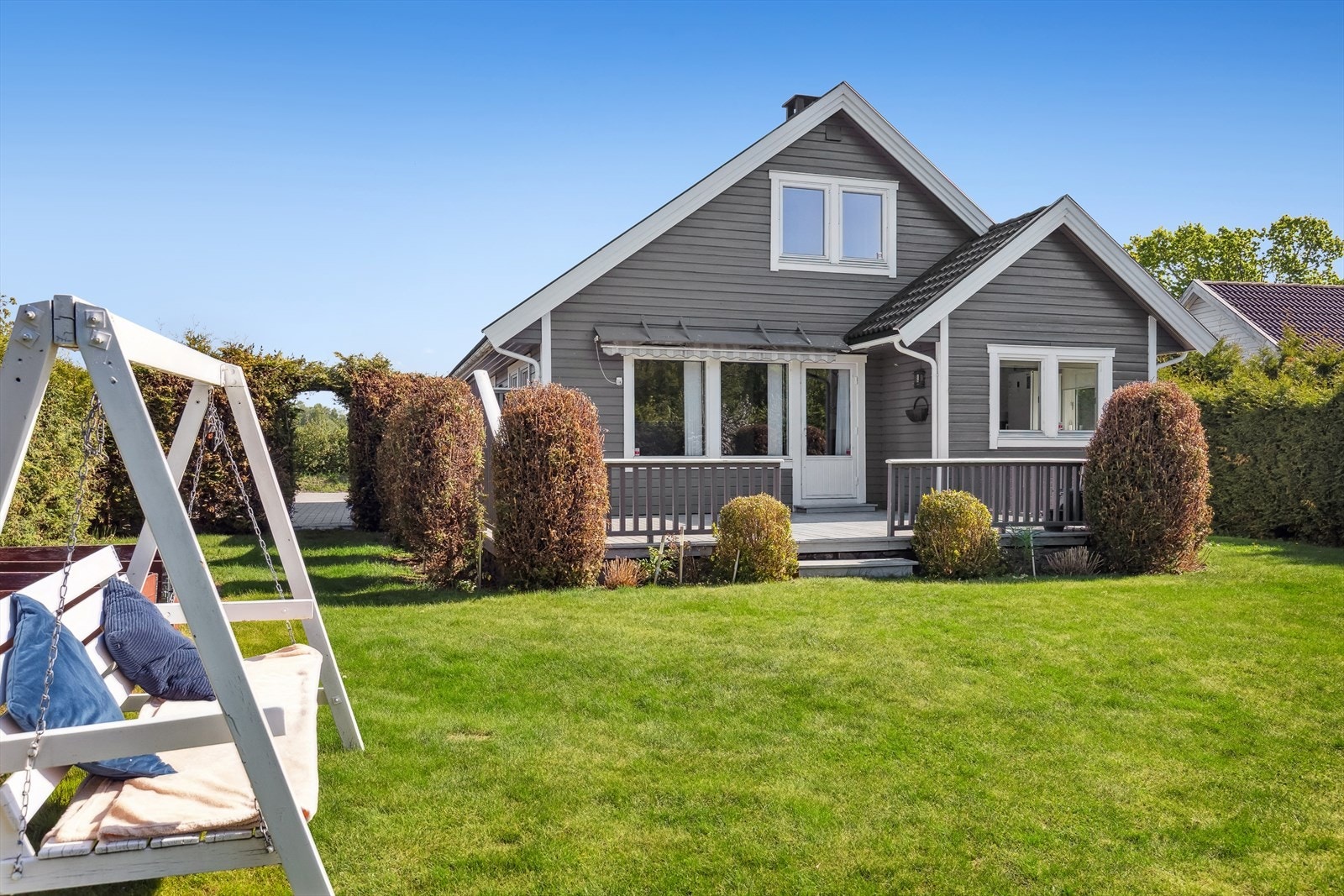 Uteområder ligger sydvest, og har optimale solforhold. Galleribilde