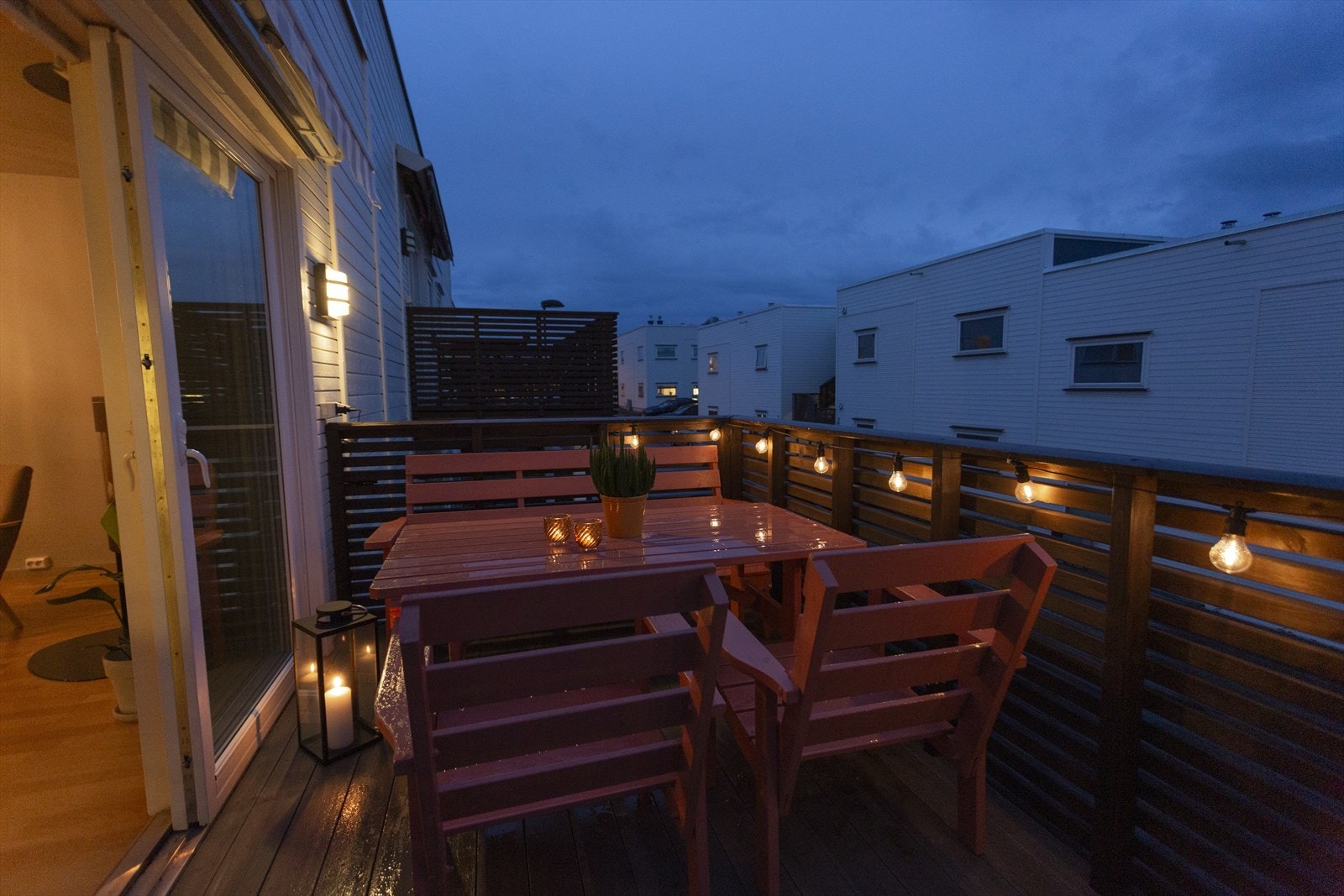 Denne balkongen er på ca. 9 m². Galleribilde