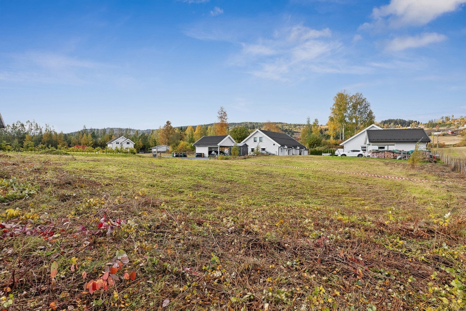 Tomt med relativt flatt terreng. Galleribilde