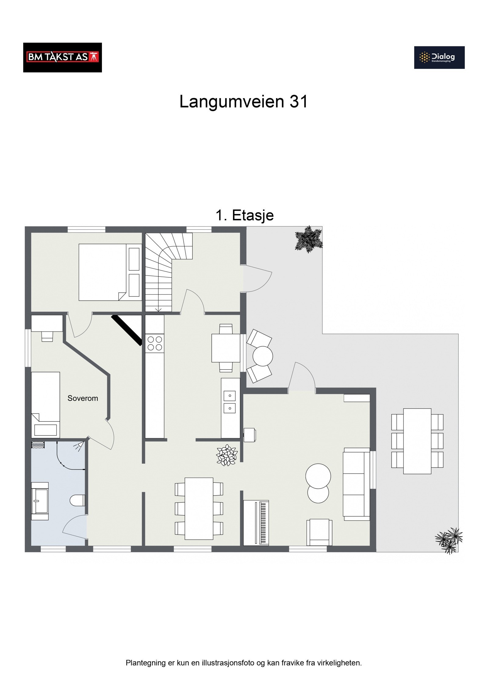 Plantegning. Galleribilde