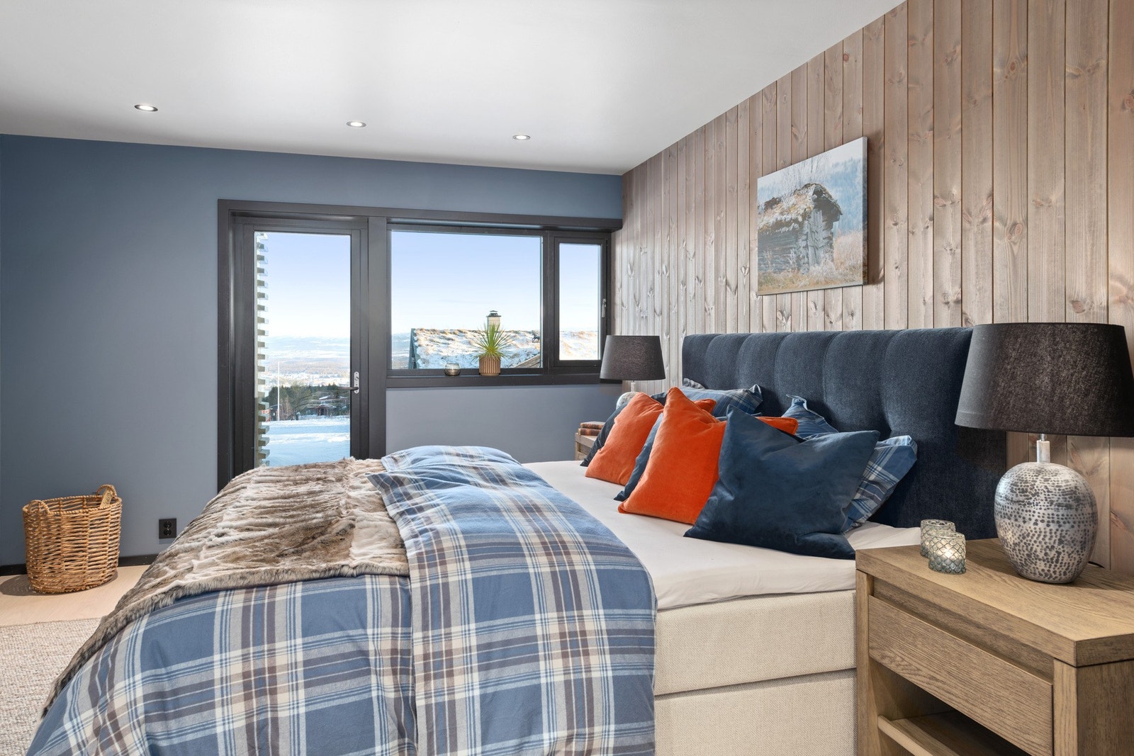 Leiligheten har to gode soverom. Galleribilde