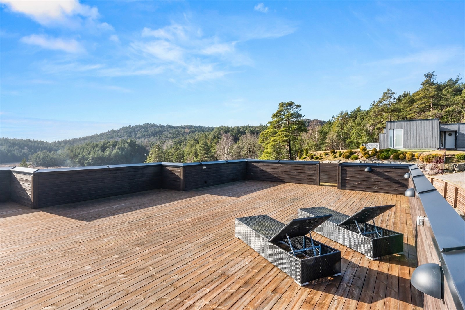 Så er vi på takterrassen. Galleribilde