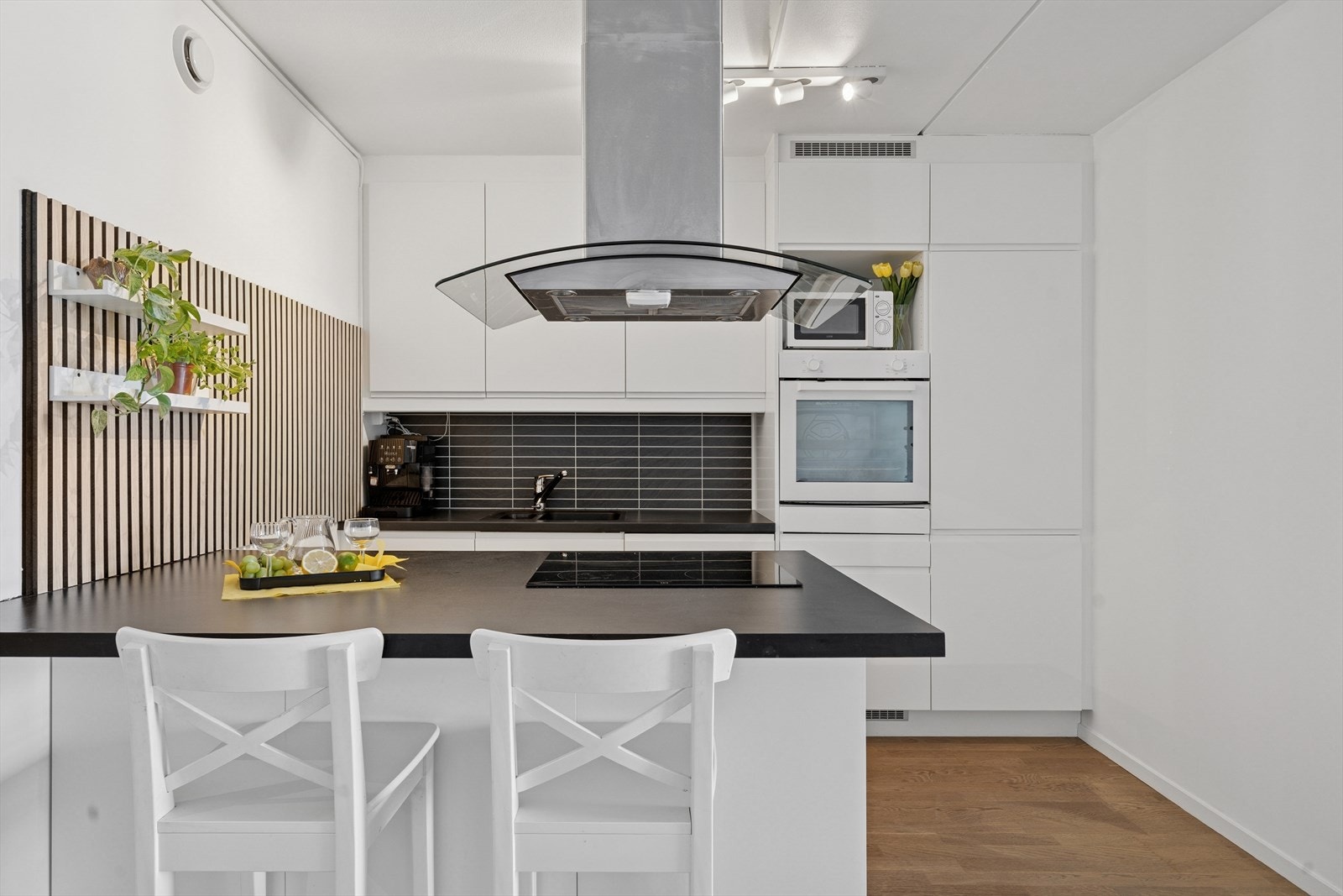 Her kan man ta en rask matbit i farten. Galleribilde