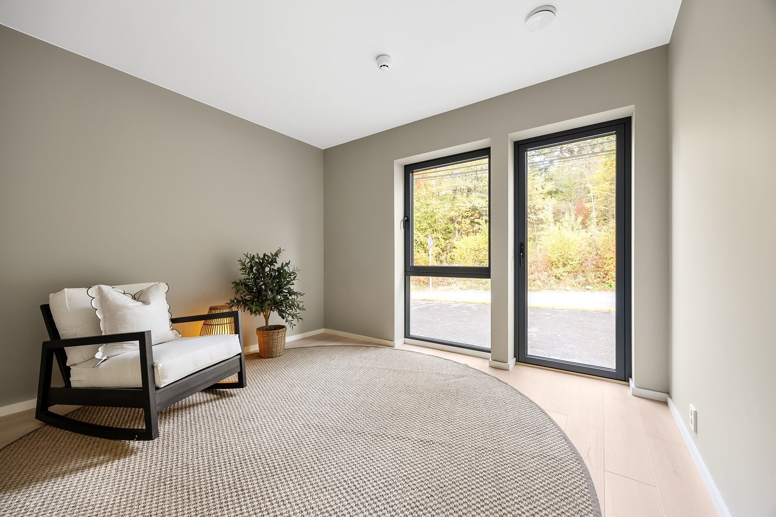 Her er det god plass til diverse møblement. Galleribilde