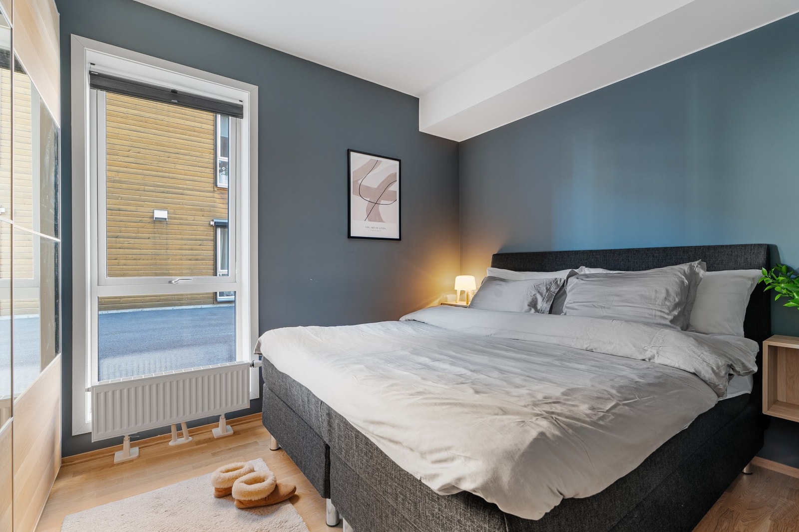 Hovedsoverommet er på 9,5m². Galleribilde