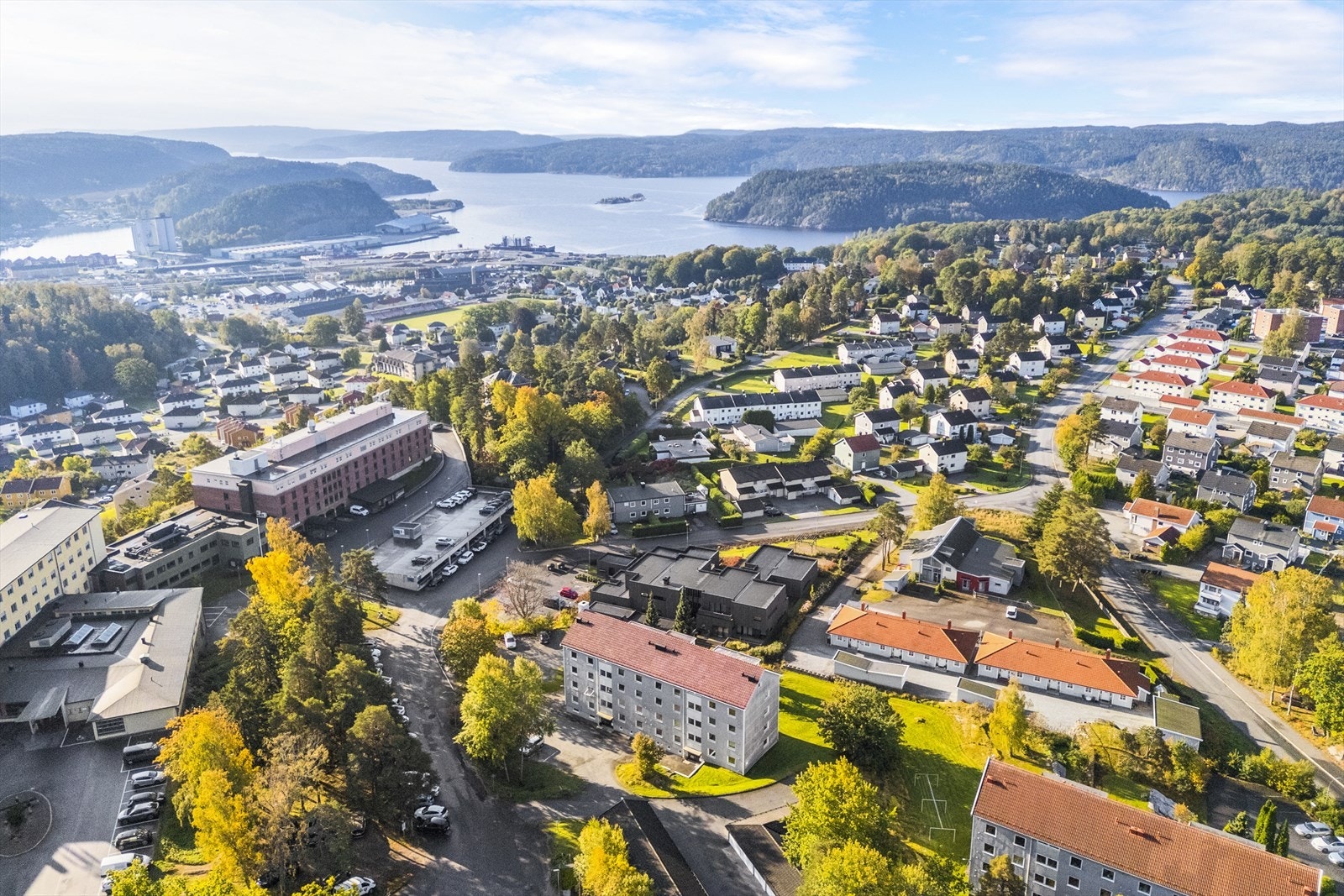 Dronefoto Galleribilde