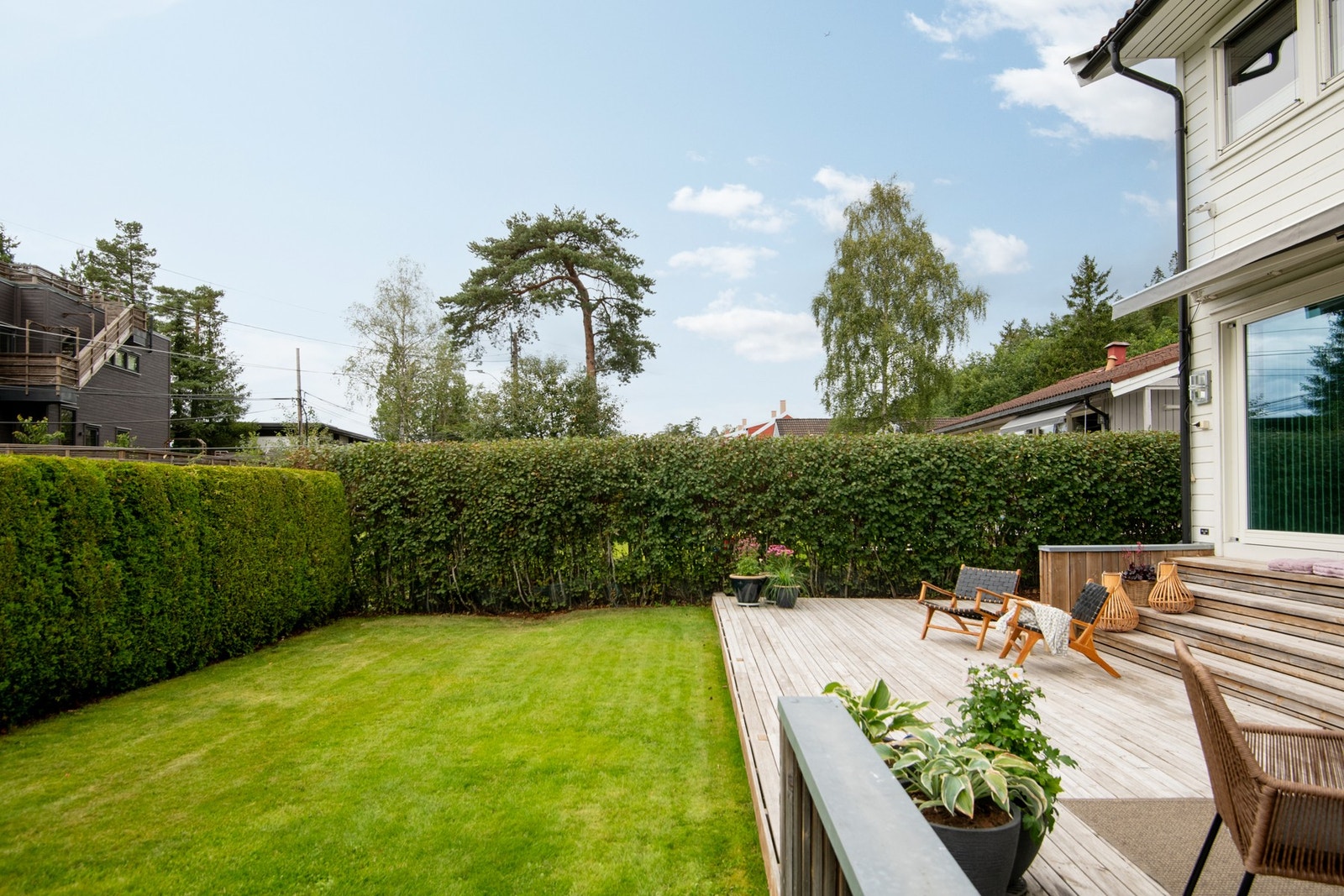 Sommerbilde terrasse Galleribilde