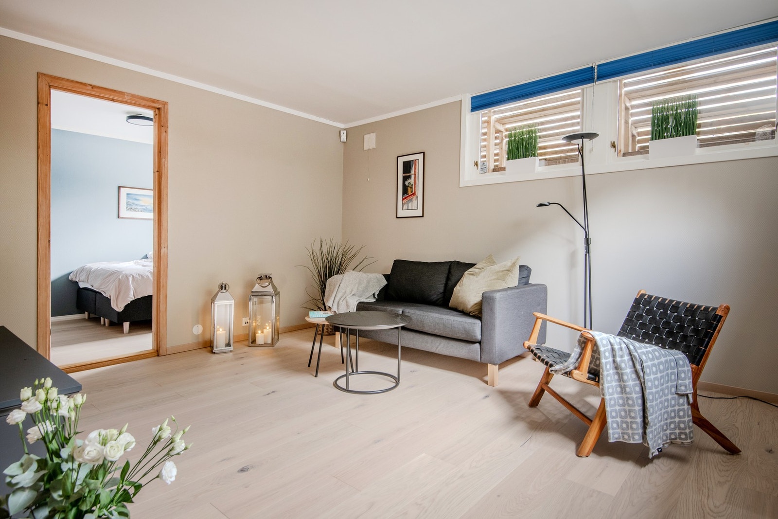 Ikke godkjent for varig opphold men nåværende eier har brukt rommet som kjellerstue. Galleribilde