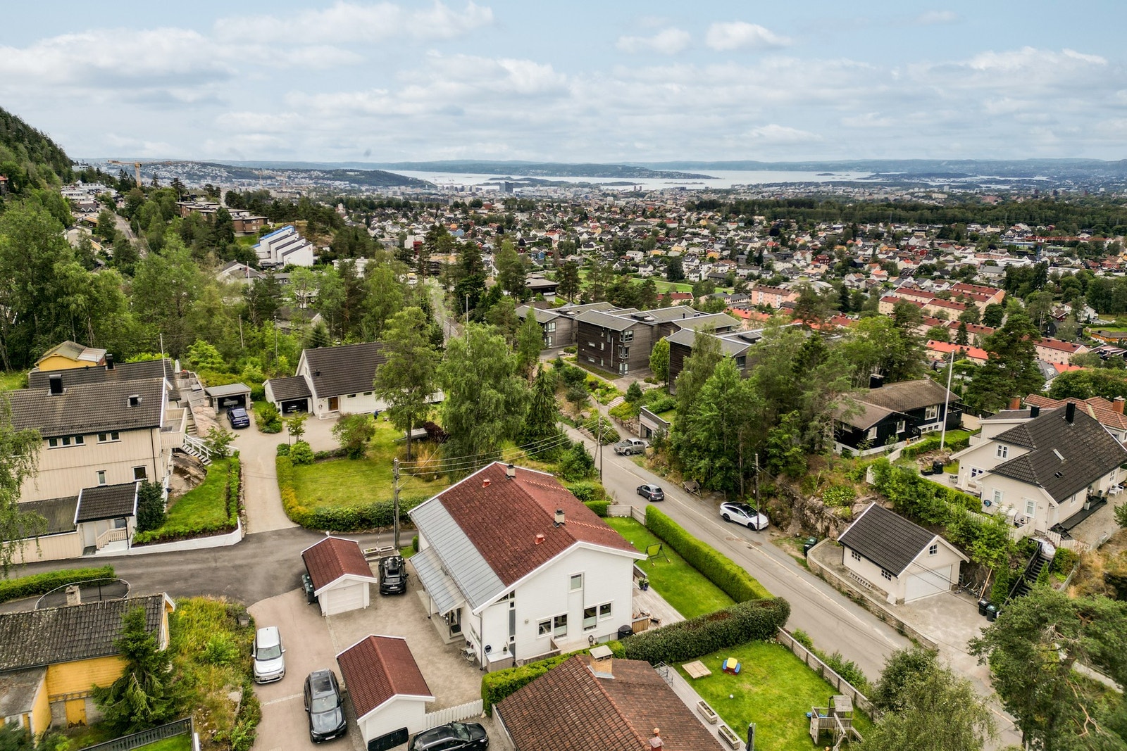 Sommerbilde drone Galleribilde