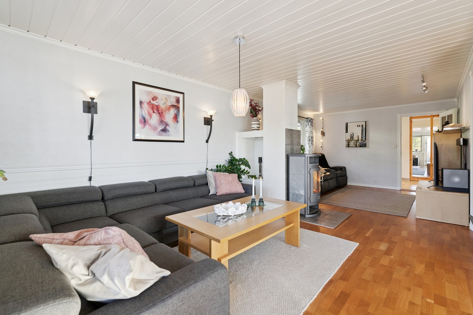 Det er satt inn ny varmepumpe i stuen 2024 Galleribilde