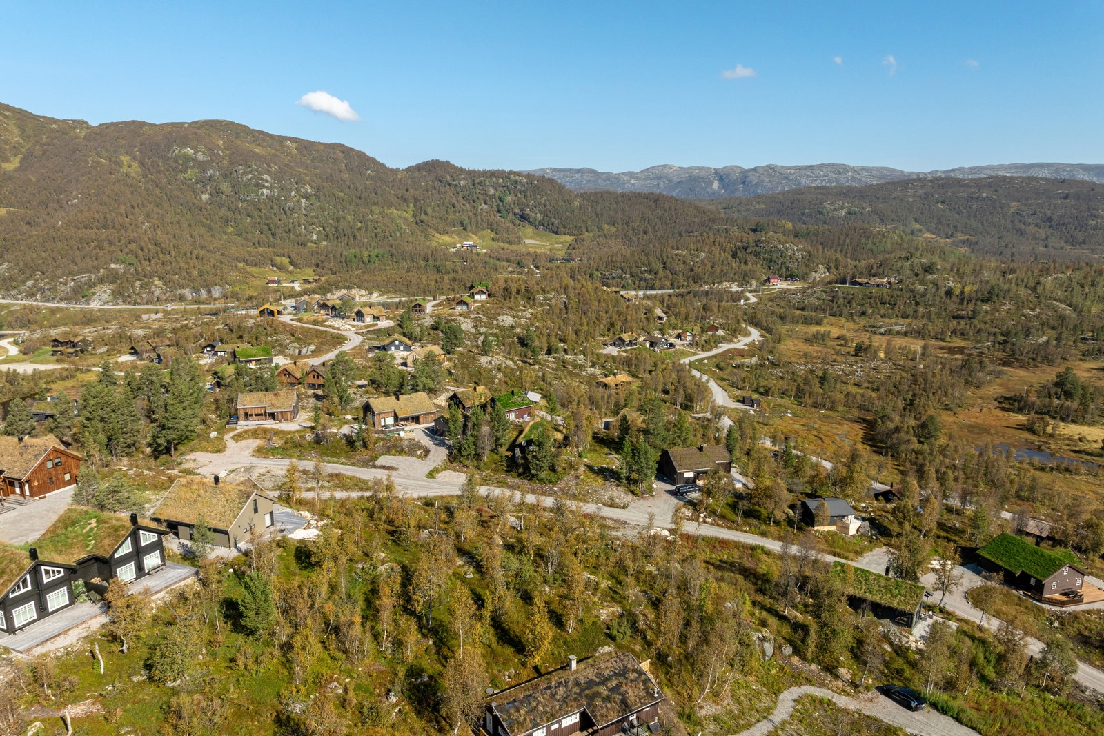 Oversiktsbilde Botn Aust - tomt 31 og 33 Galleribilde