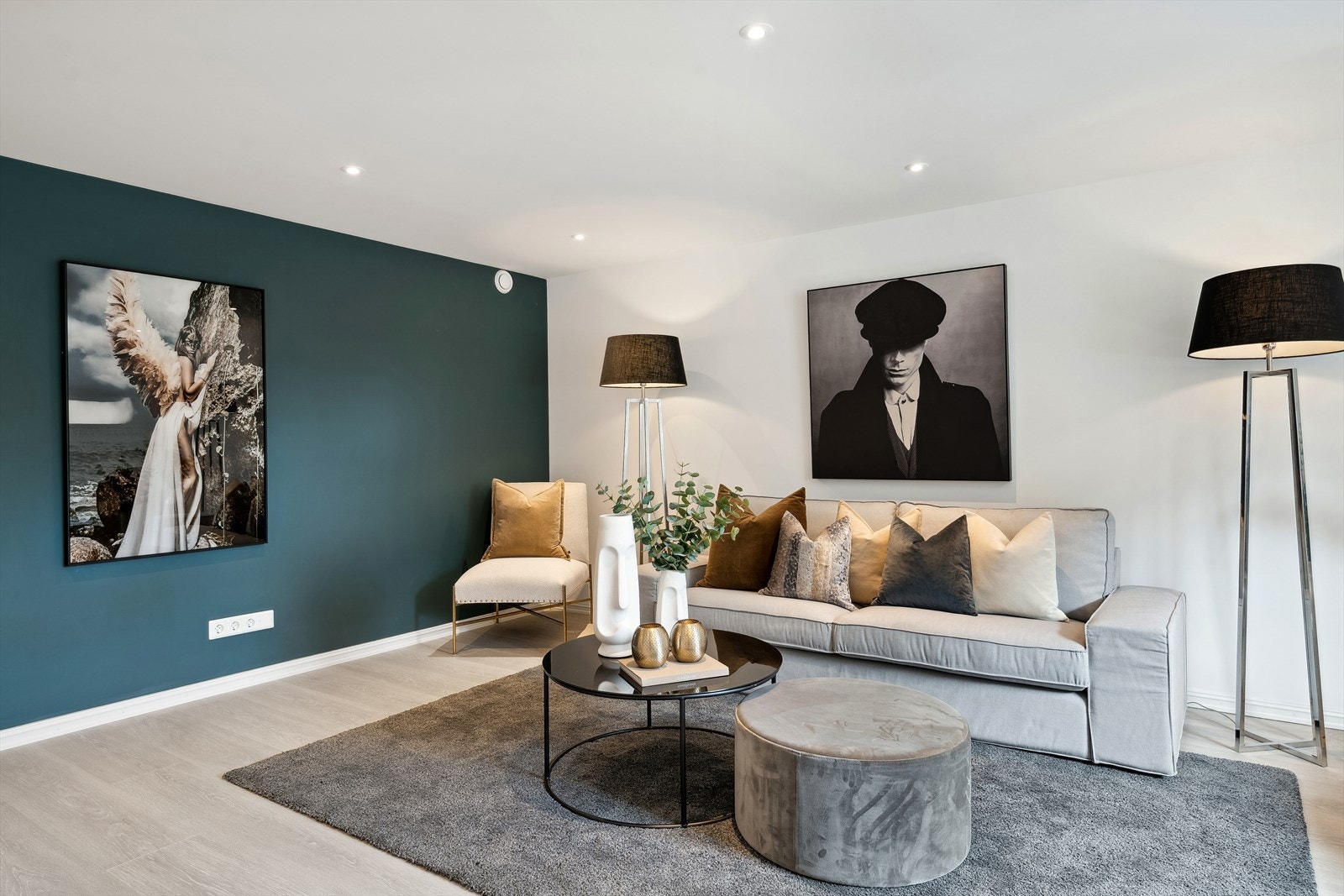 I stuen kan du sette ditt eget preg for å få det slik du ønsker. Galleribilde