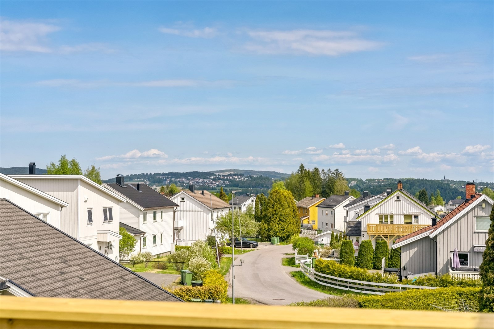 Langstrakt utsikt. Galleribilde