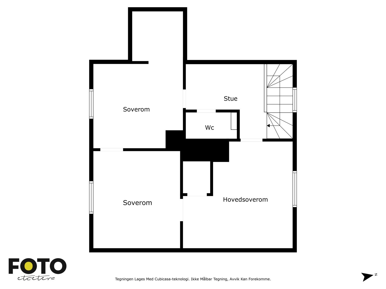 Plantegning 2.etasje Galleribilde
