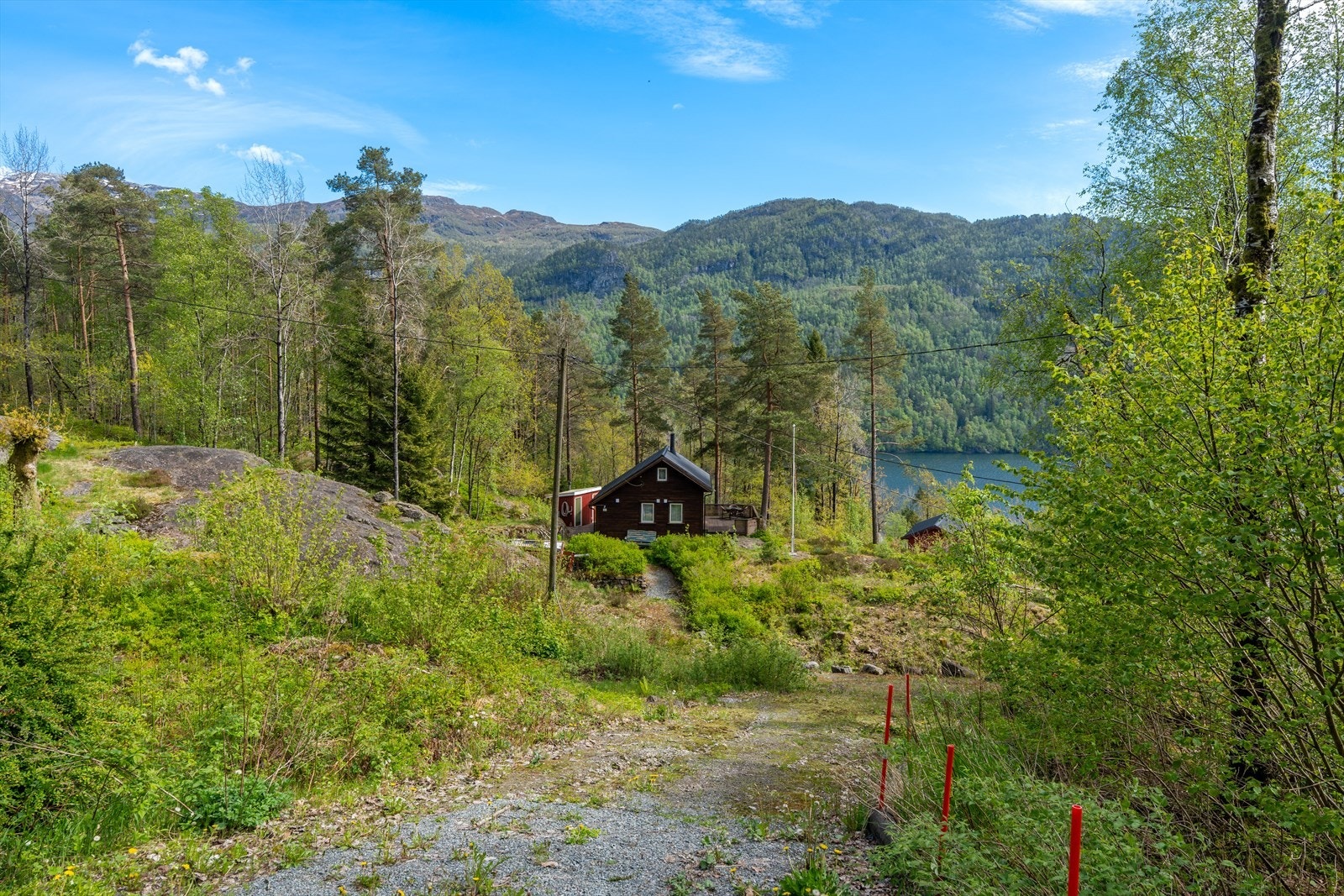 Muligheter for å kjøre ned til egen tomt/parkeringsplass Galleribilde