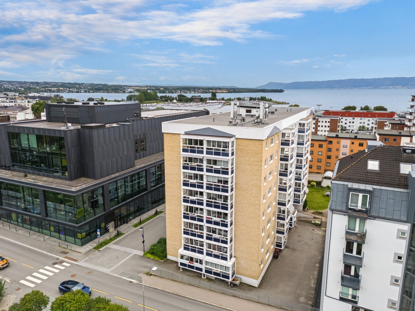 Dronefoto Galleribilde