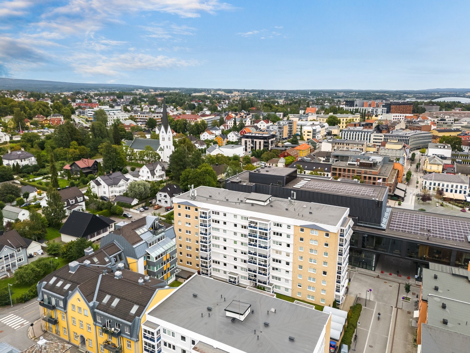 Dronefoto Galleribilde