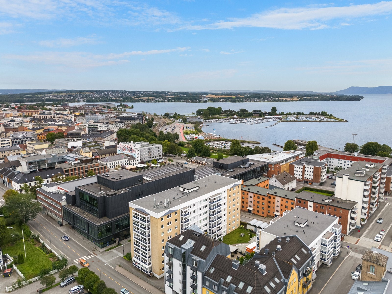 Dronefoto Galleribilde