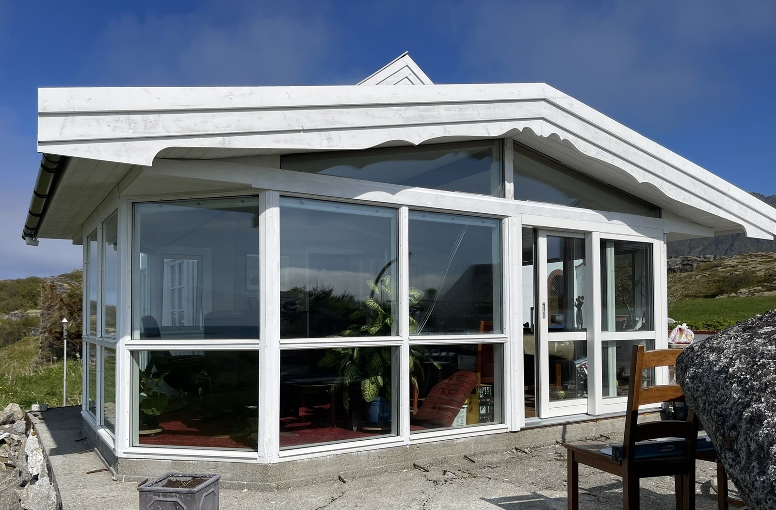 Vinterhage i hovedhuset Galleribilde