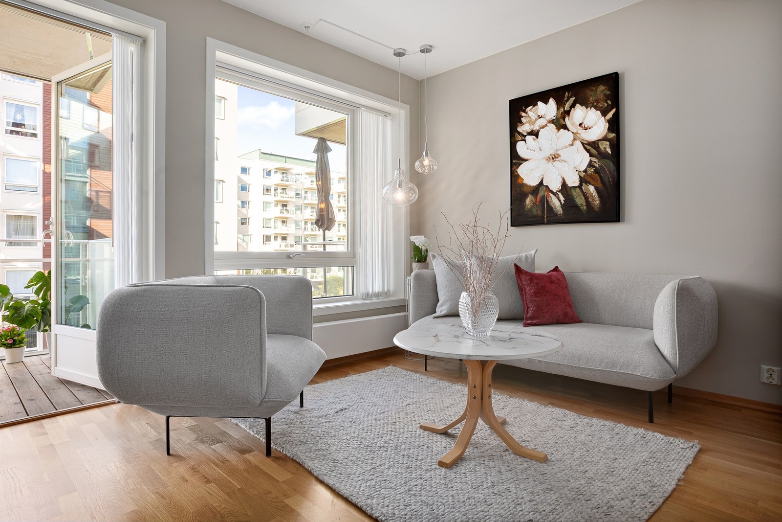 Stue ha god plass til sittegruppe Galleribilde