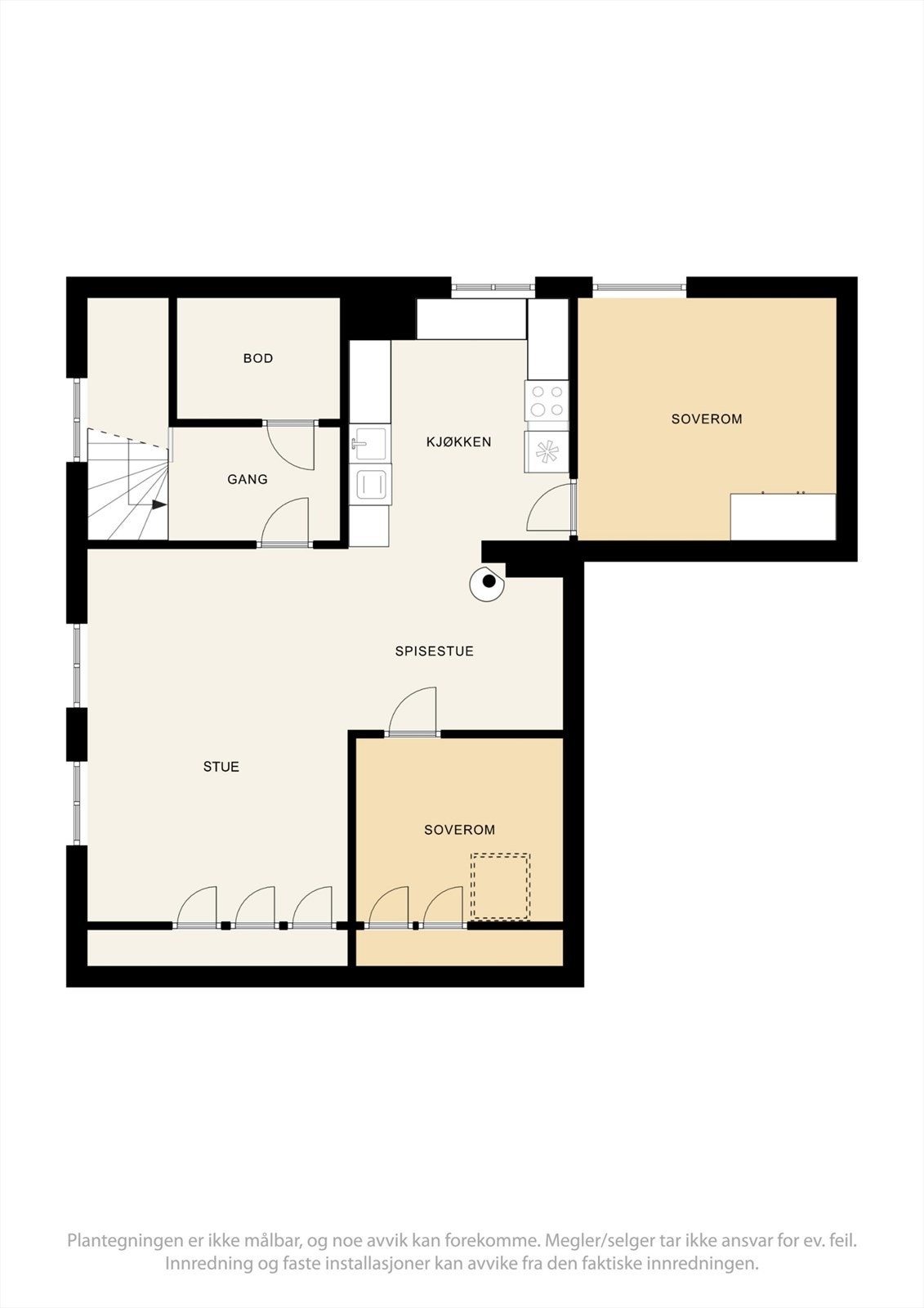 Plantegning 2. etasje. Galleribilde