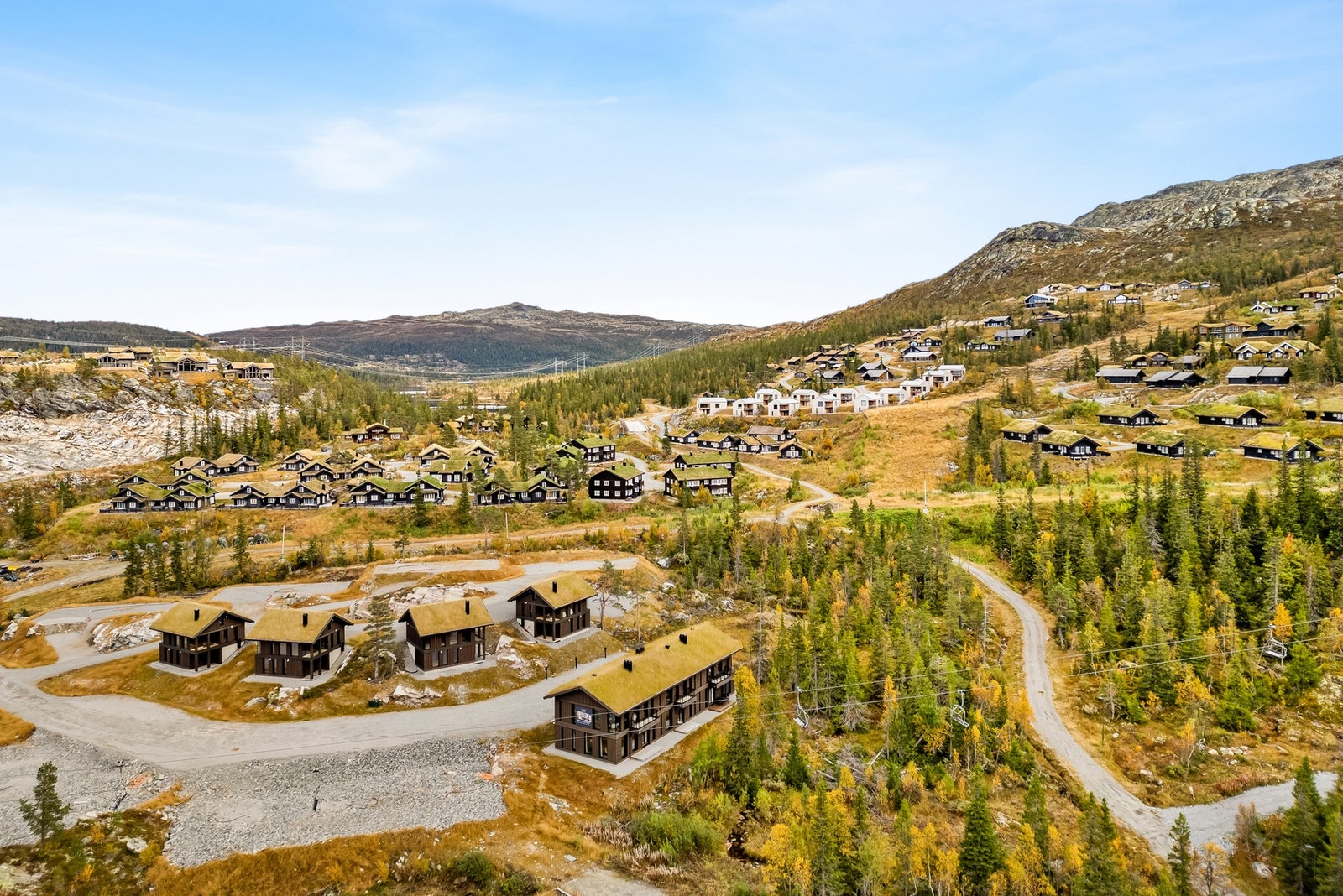 Kort vei til restauranter, aktiviteter og fasiliteter i Gaustaområdet. Galleribilde