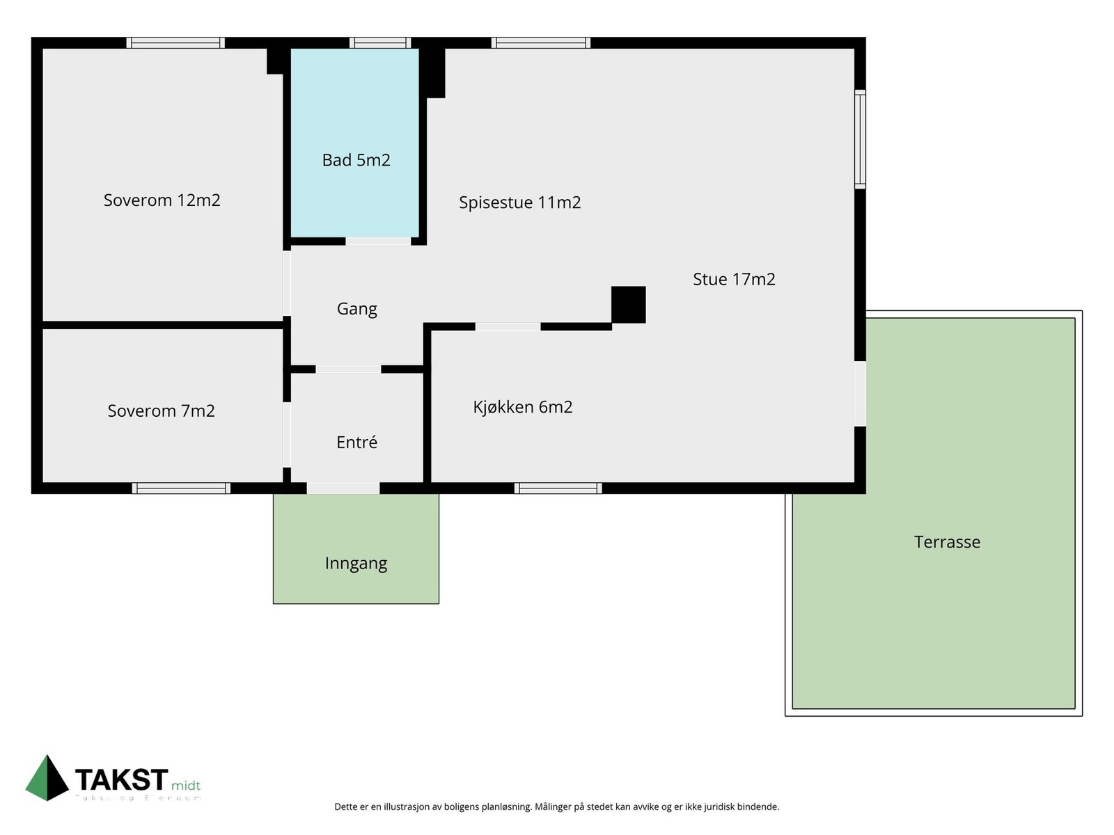 Planskisse. Galleribilde