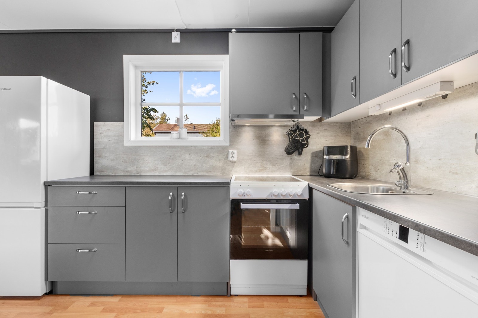 Kjøkken. Galleribilde