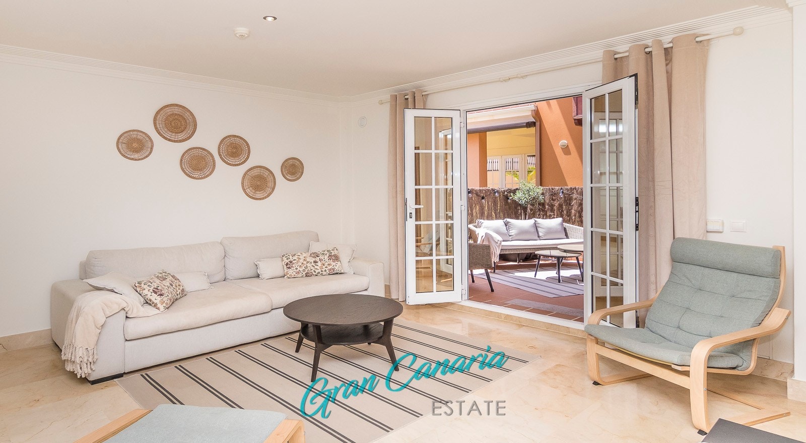 Lys stue Galleribilde