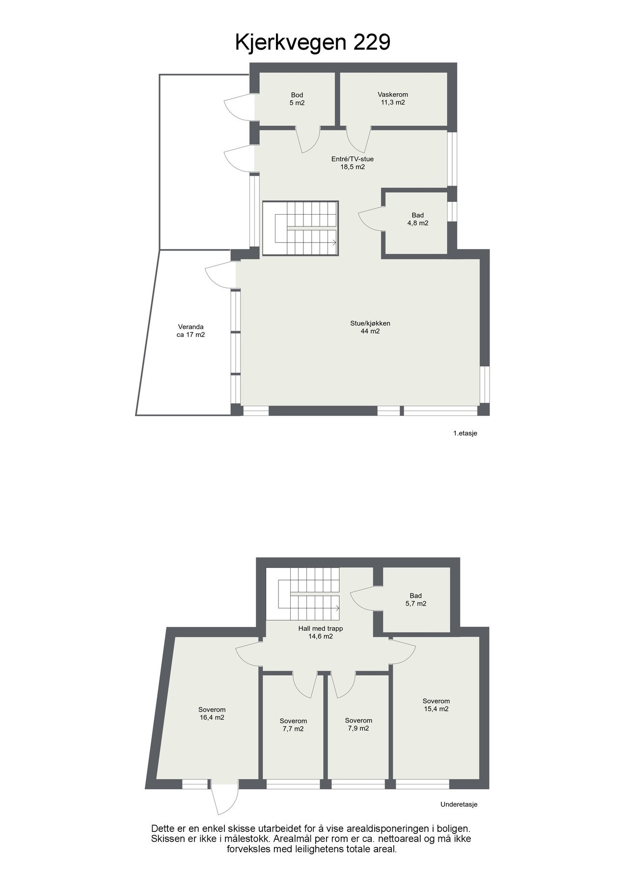 Planskisse. Galleribilde