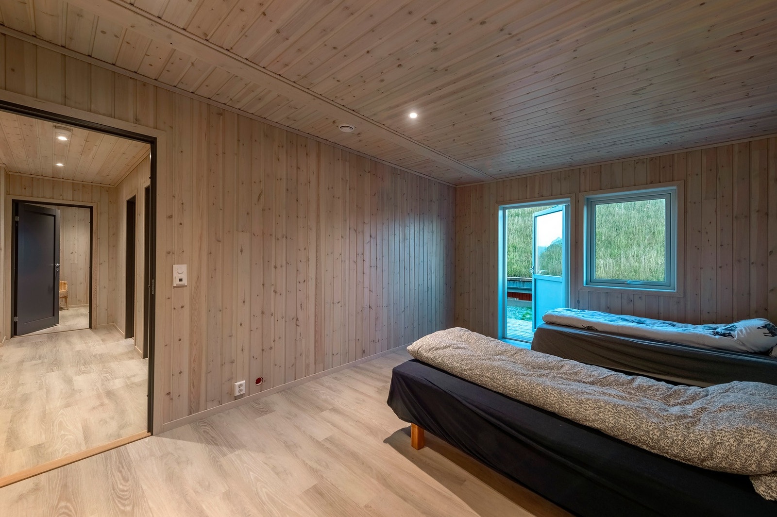 Muligheten for å sette inn dobbeltseng eller en ekstra køyeseng. Galleribilde