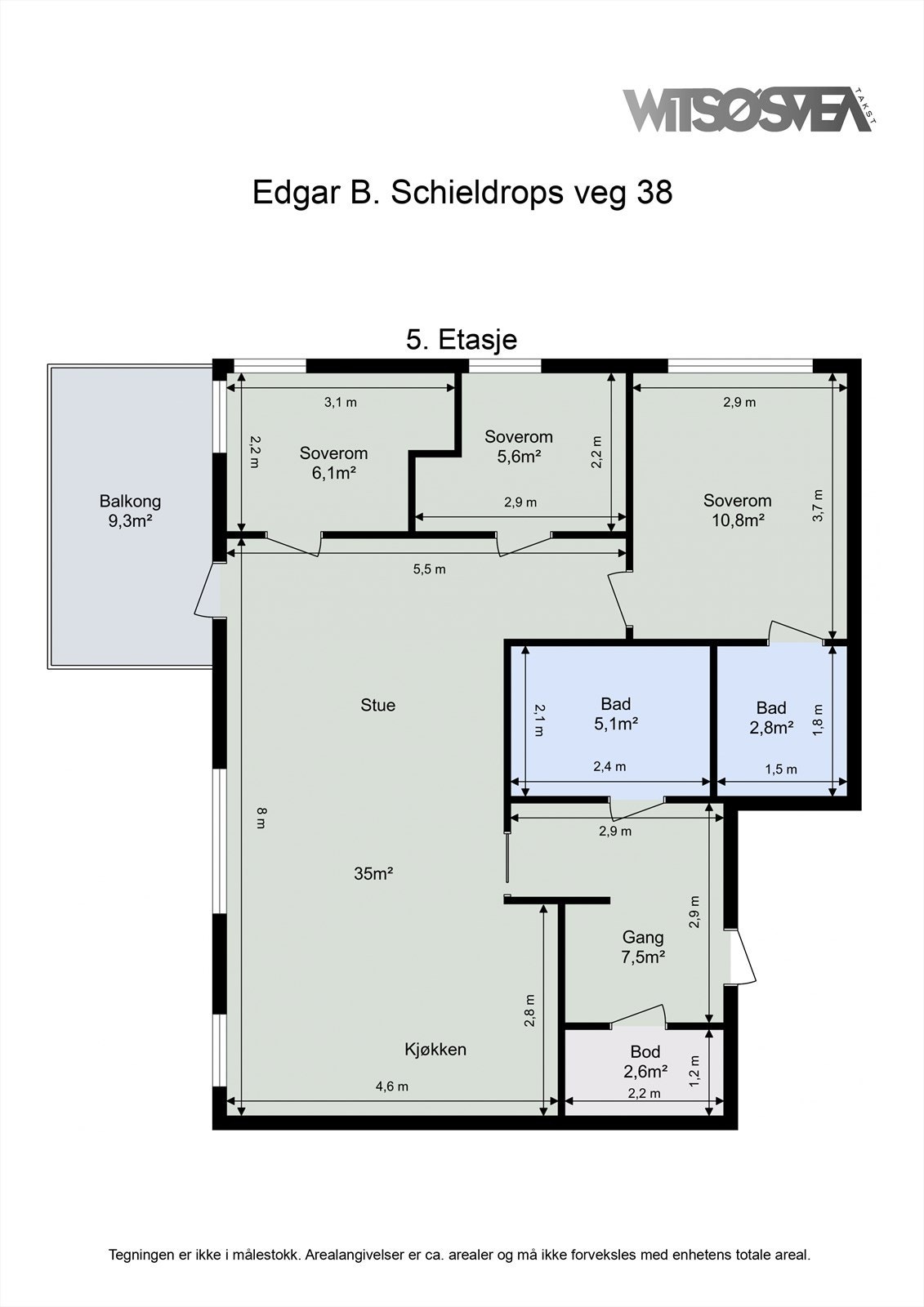 Plantegning C503 Galleribilde