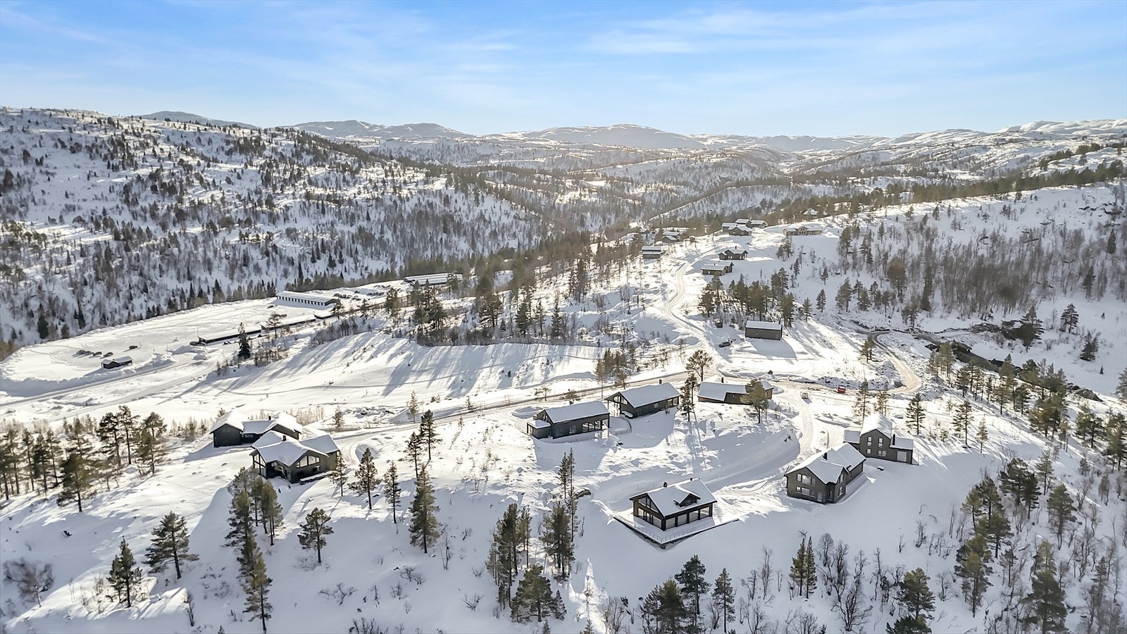 Mange har allerede bygd hytte i feltet og er strålende fornøyd - er du neste? Galleribilde