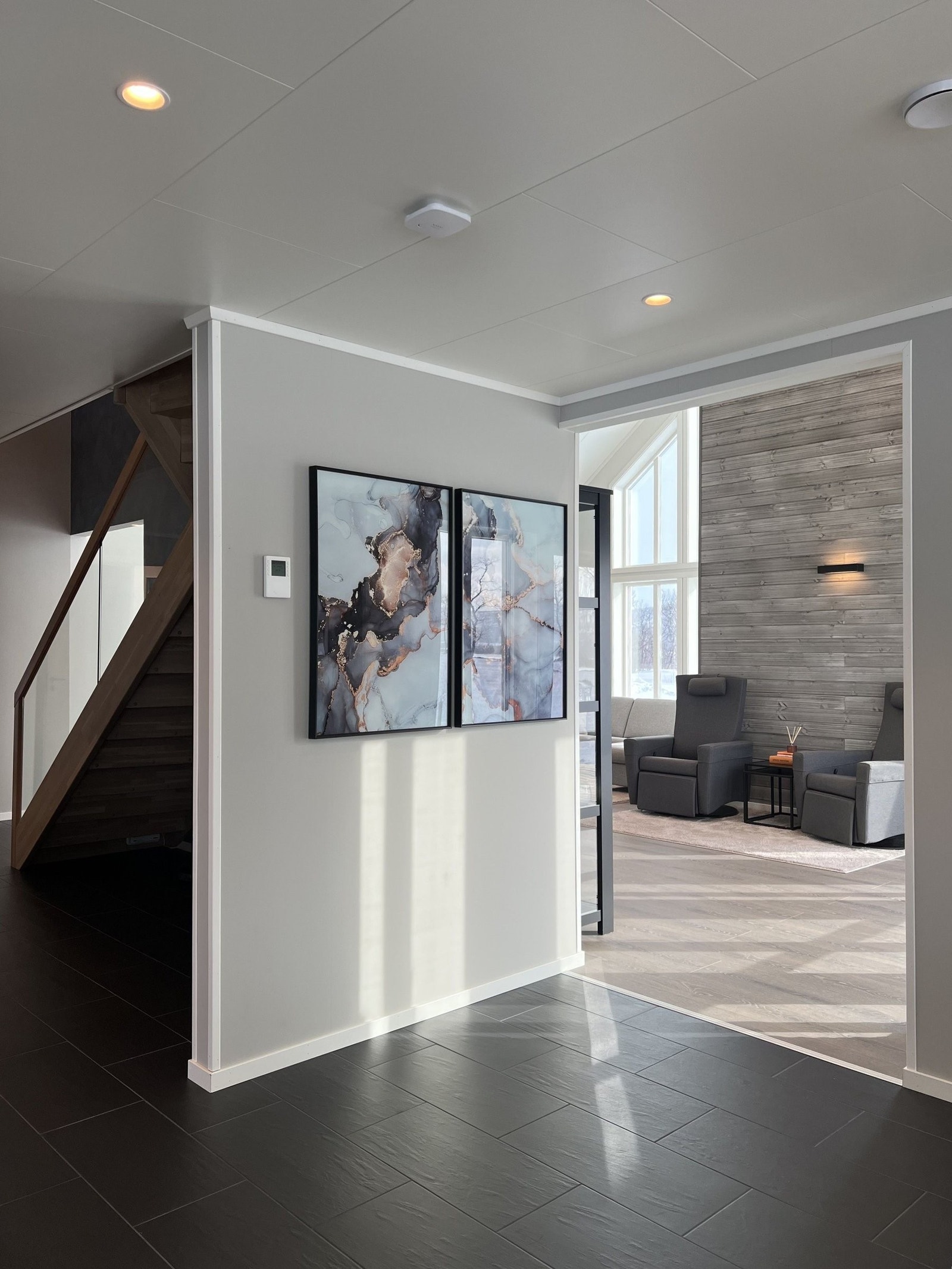 Fra kjøkken mot stue Galleribilde