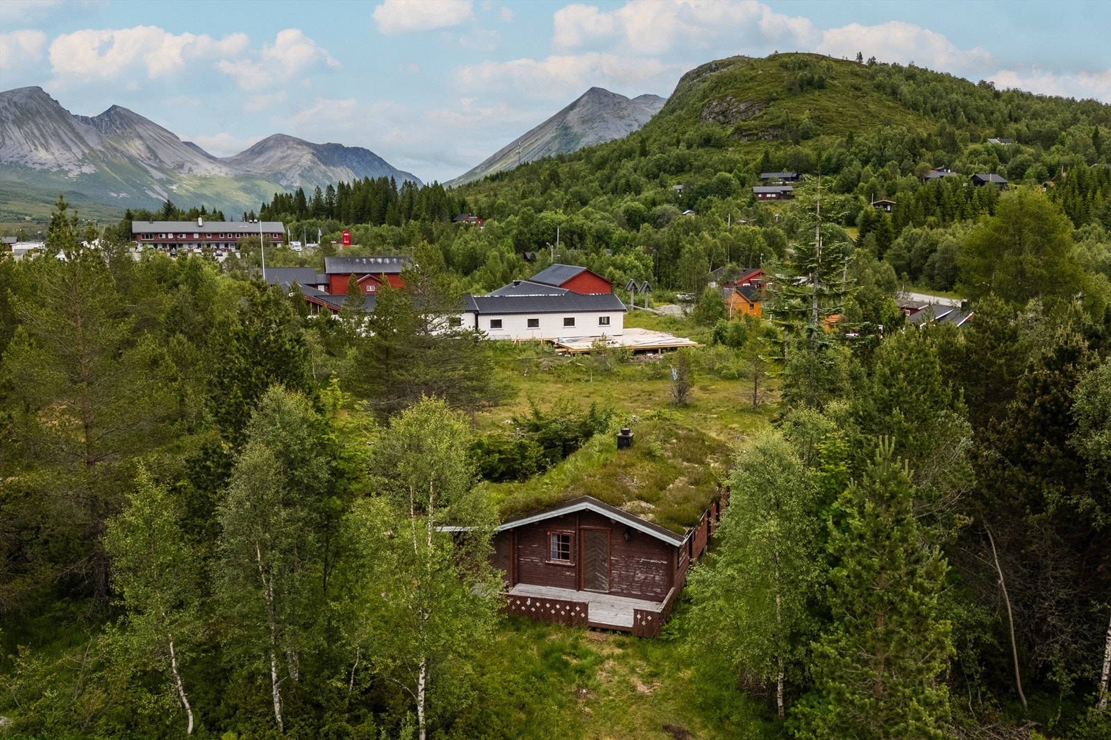 Dronefoto Galleribilde