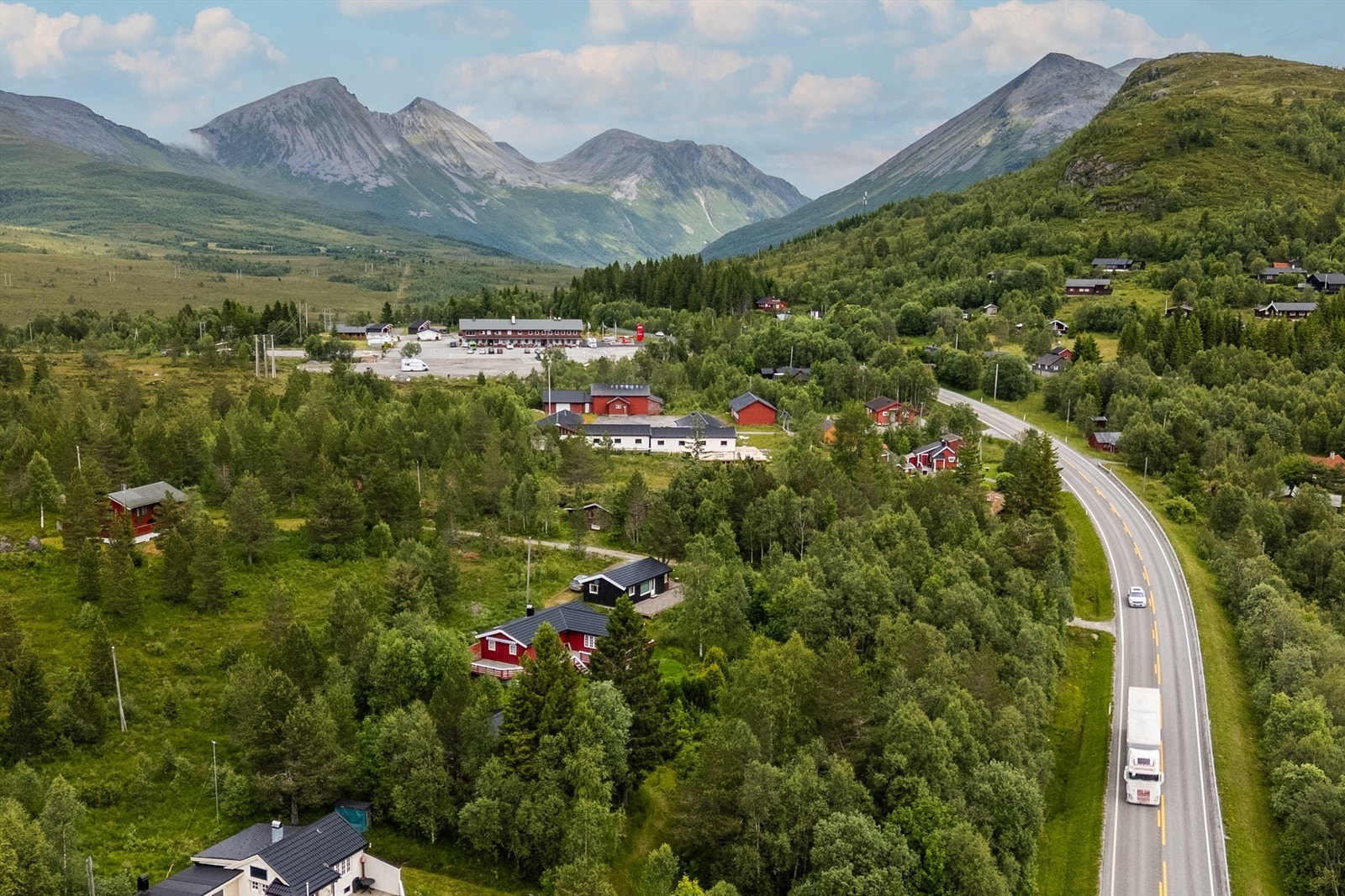 Dronefoto Galleribilde