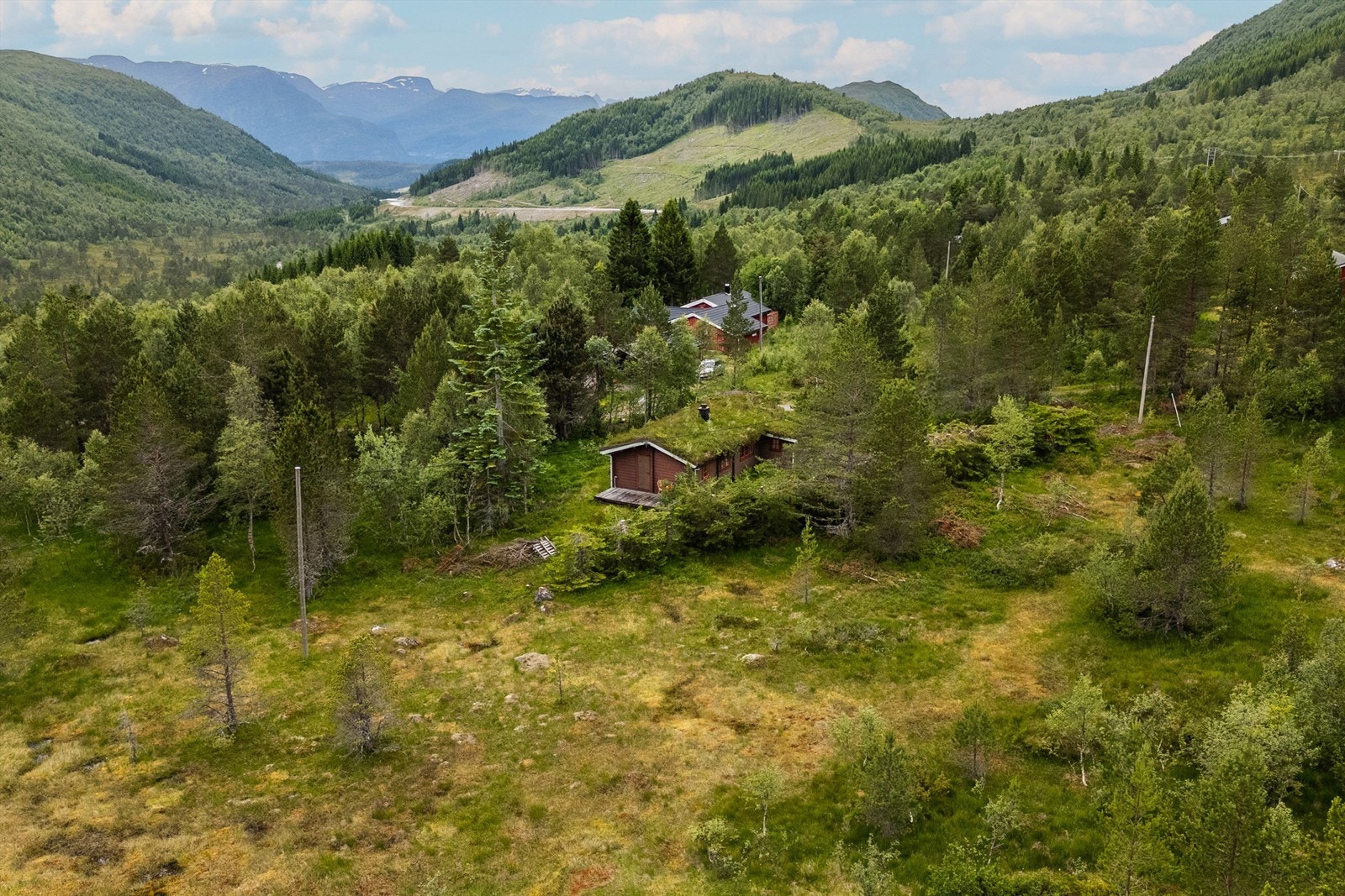 Dronefoto Galleribilde