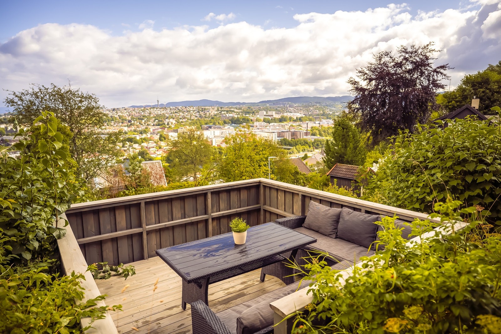Egen veranda i hagen (adskilt fra leiligheten). Galleribilde