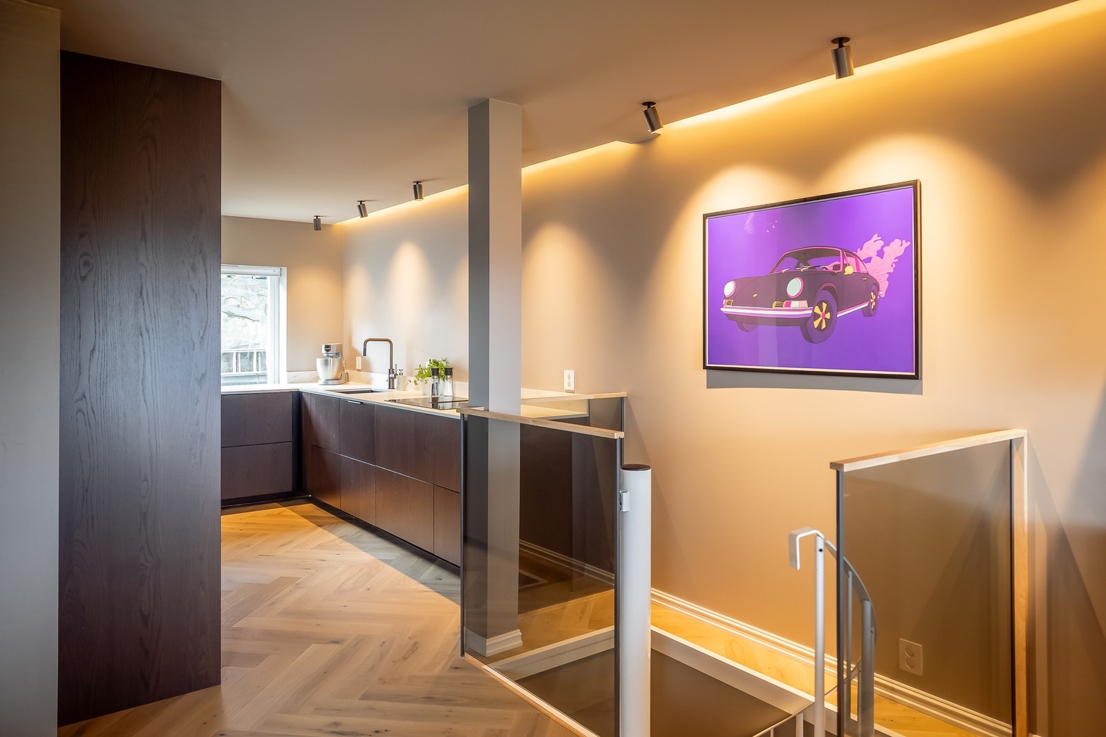 Alle rom i leiligheten ble renovert i 2025. Galleribilde