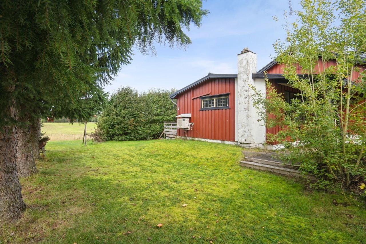 Hagen er romslig og gir gode muligheter for lek og utendørsaktiviteter. Galleribilde