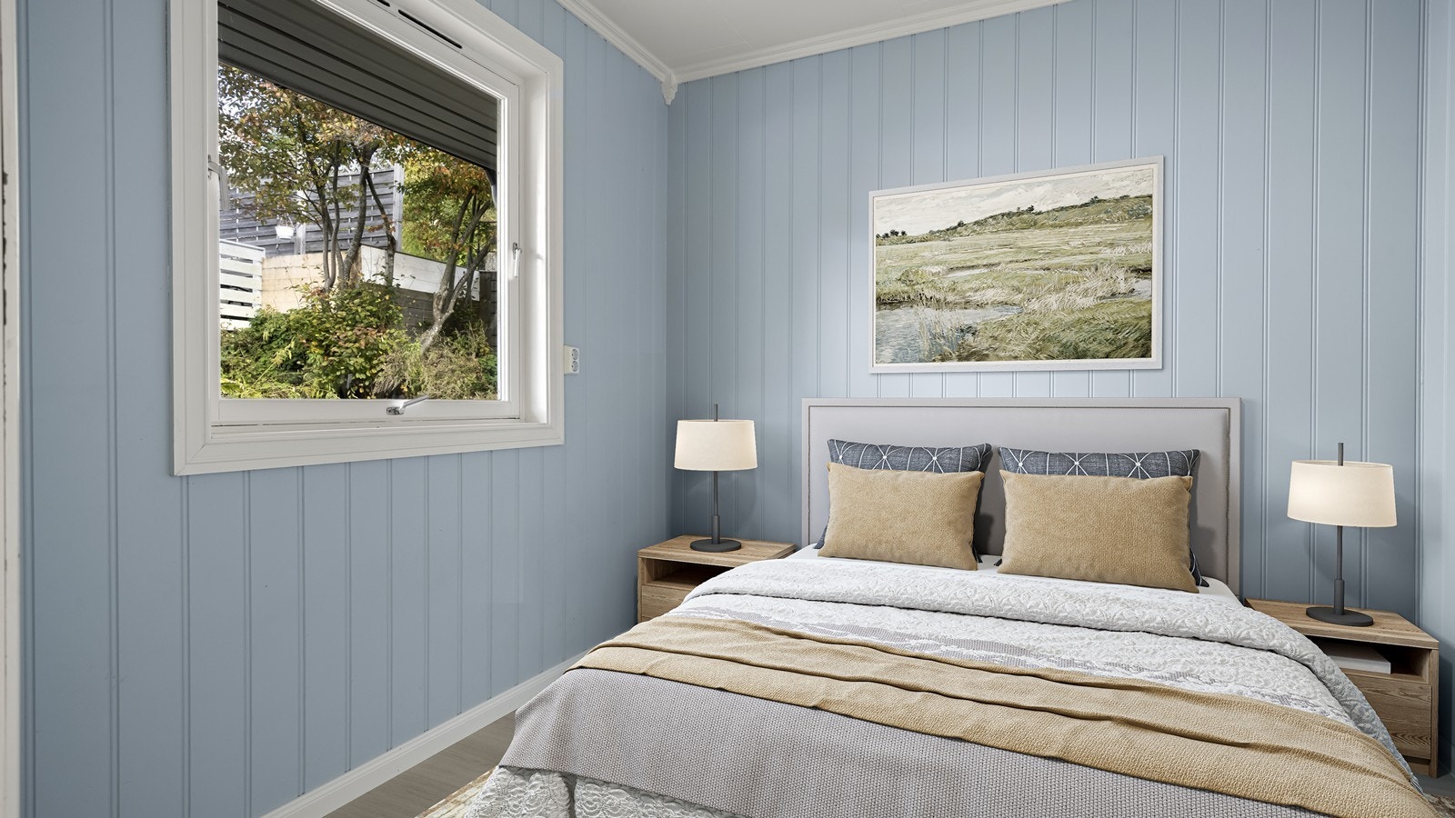 Soverom - bilde er digitalt innredet Galleribilde