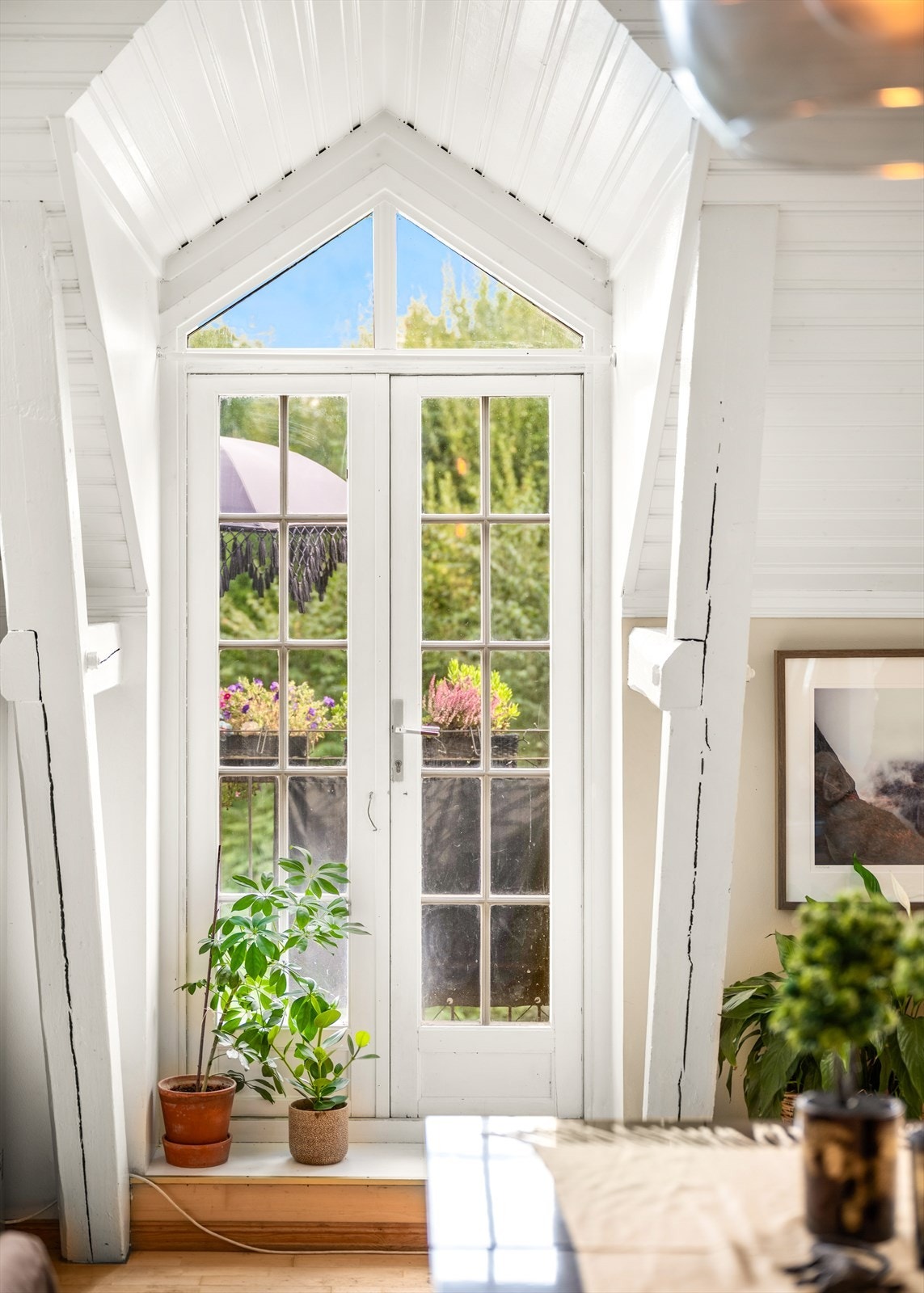 Herskaplige krysspostvinduer. Galleribilde