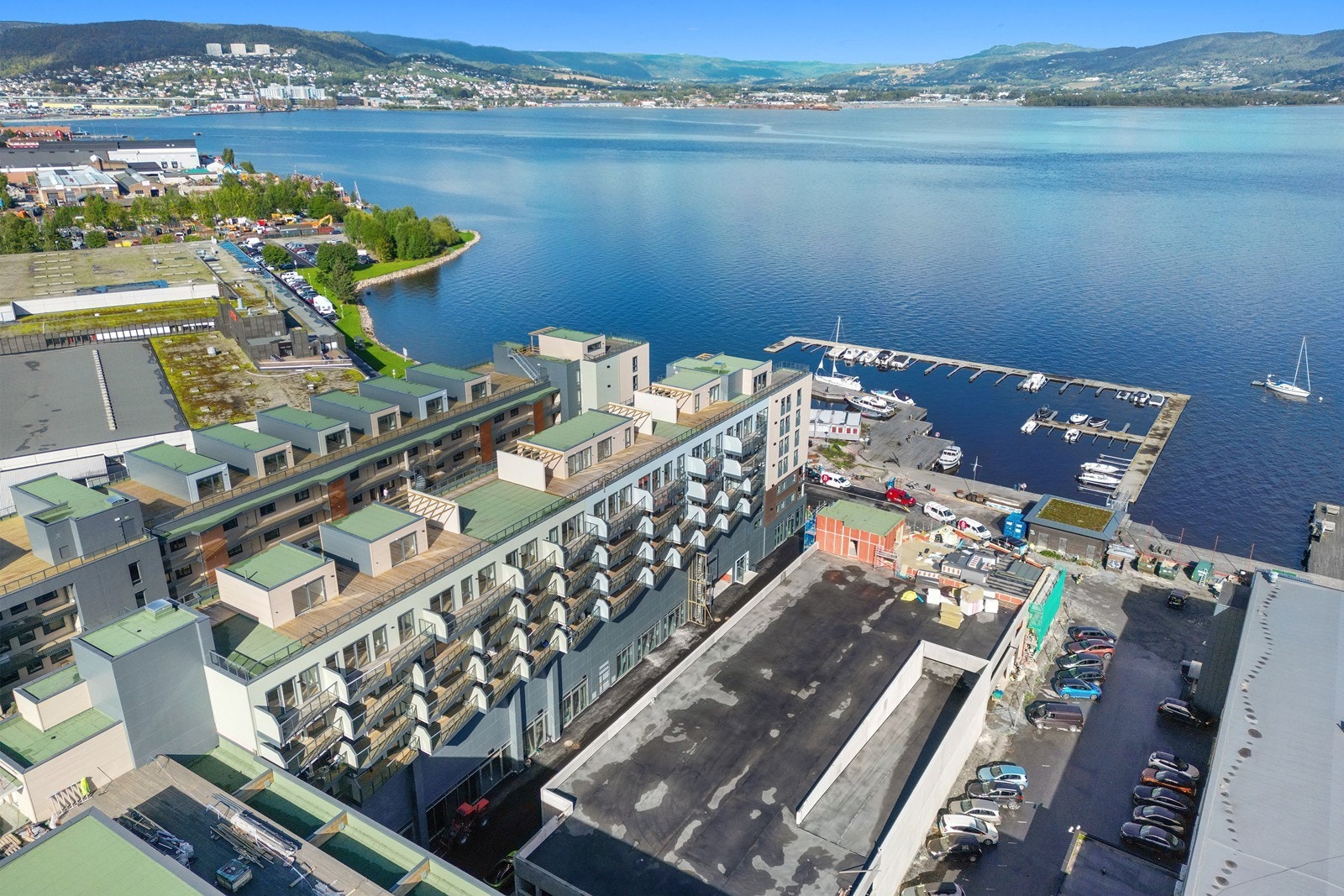 Velkommen til Nøsted Brygge - et unikt og maritimt boligprosjekt ved bredden av Drammensfjorden. Galleribilde