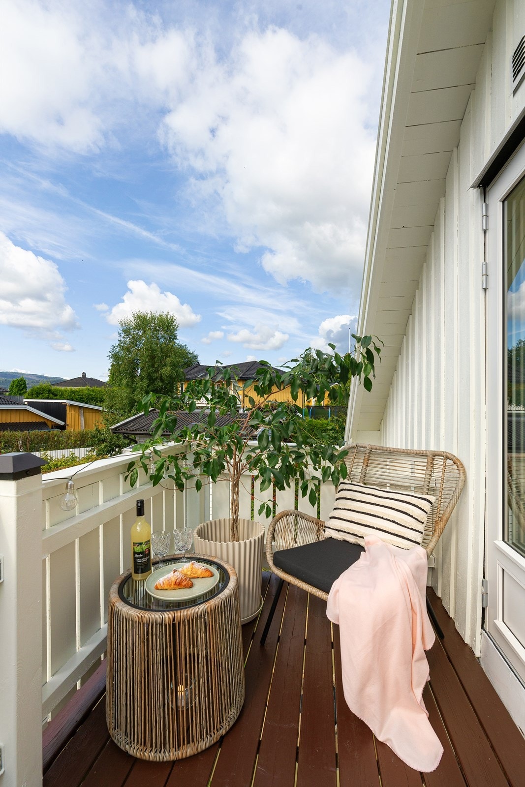 Sydvendt balkong på ca. 4 kvm Galleribilde